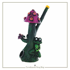 Pipa Frog - Polyresin Smoking Pipe 14cm