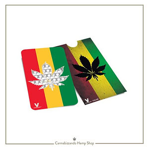 Grinder Card Rasta Leaf - V Syndicate