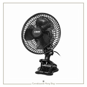 RAM Ventilatore Oscillante 18cm a 2 velocità