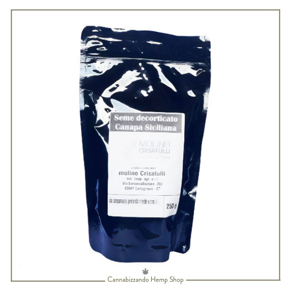 Semi di canapa decorticati - Molino Crisafulli (250g)