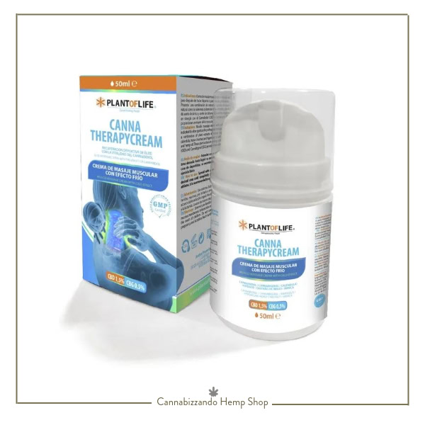Crema Effetto Freddo con CBD e CBG
