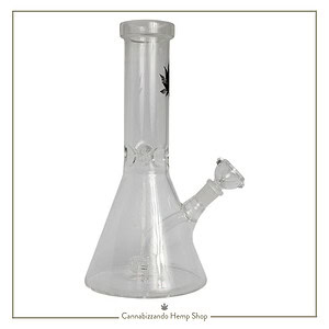Ice Catcher Beaker BONG in VETRO Trasparente - 26cm