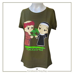 T-SHIRT Donna in Cotone 100% organico – Mod. Smile