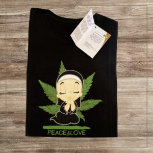 T-Shirt Donna in Cotone 100% organico - Mod. Love