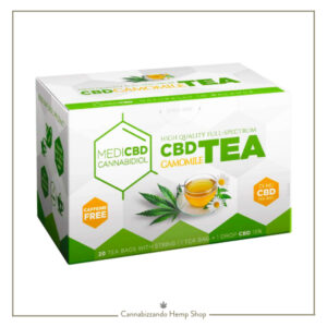 MediCBD CAMOMILE CBD TEA - Tisana con Camomilla e CBD