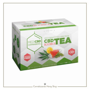 MediCBD ROOIBOS TEA – Tisana con Tè Rosso e CBD