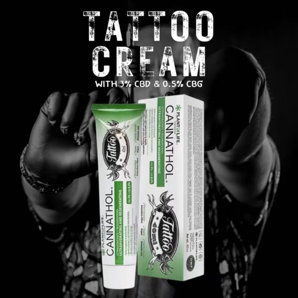 Crema per la Cura dei Tatuaggi - con CBD e CBG (40ml) - immagine 3