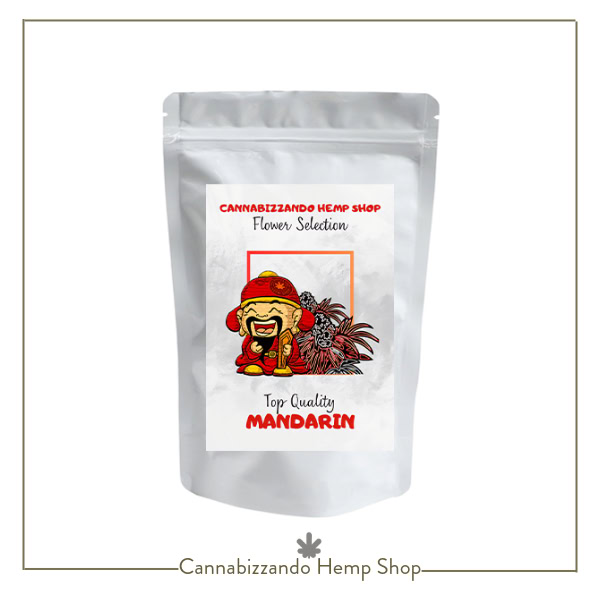 Mandarin infiorescenza CBD di Cannabis Light