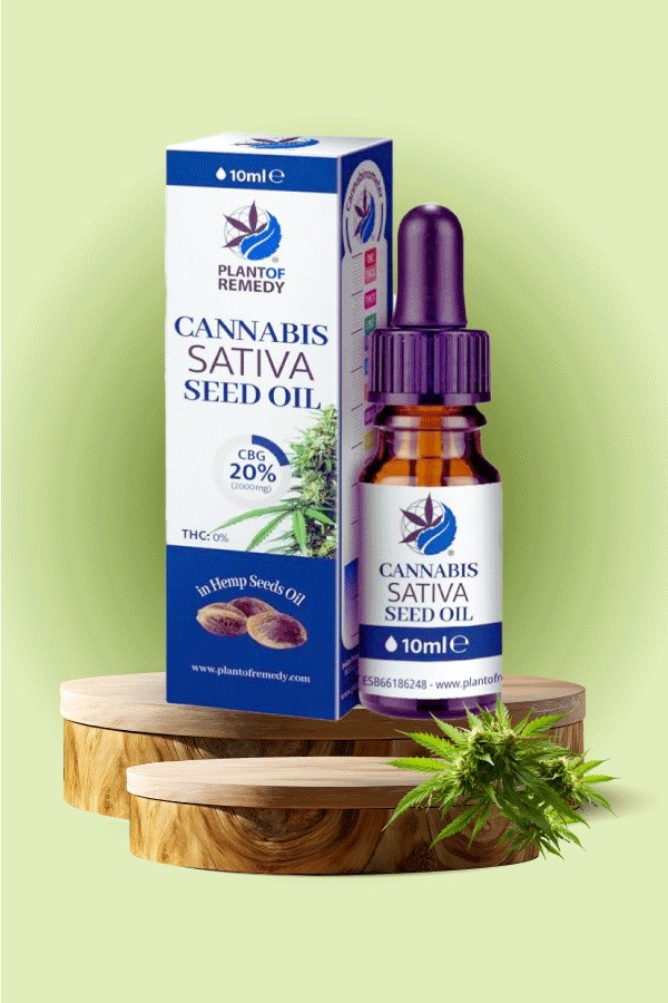 CBG 20% in Olio di Canapa Sativa (10ml) Un supporto equilibrato per il tuo benessere quotidiano senza effetti psicoattivi.