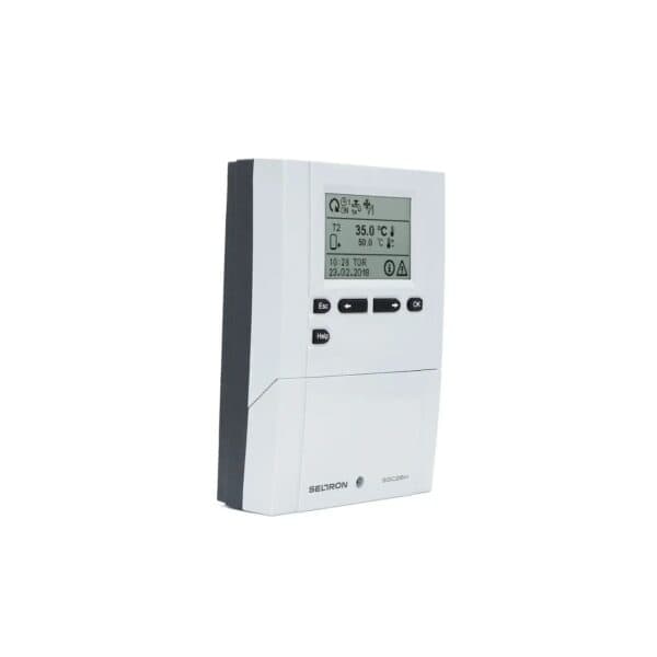 Controler solar avansat Termo+ SGC26H cu 3 senzori alb