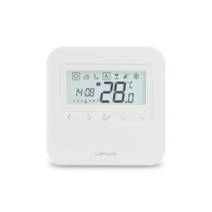 Termostat programabil, 230V, butoane tactile (compatibil cu senzor de pardoseală), HTRP230