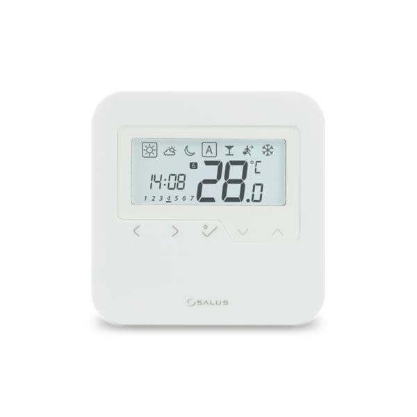 Termostat programabil, 230V, butoane tactile (compatibil cu senzor de pardoseală), HTRP230