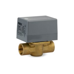 Vană motorizată cu 2 căi și micro-contact, filet 3/4''