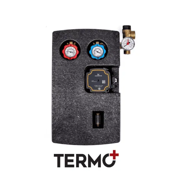 Grup solar dublu Termo+ 3/4" grundfos 15/75 upm3 2-14 l/min