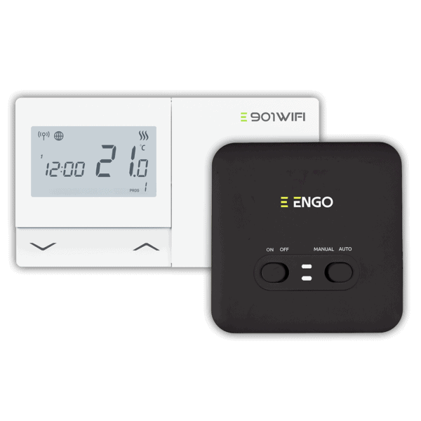 E901WIFI Termostat controlat prin internet, ENGO