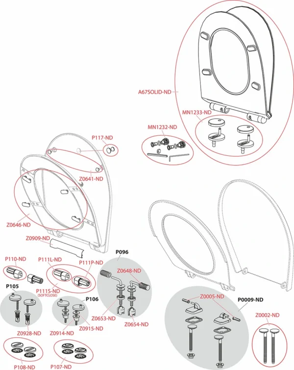 Capac WC antibacterial ALCA - imagine 2