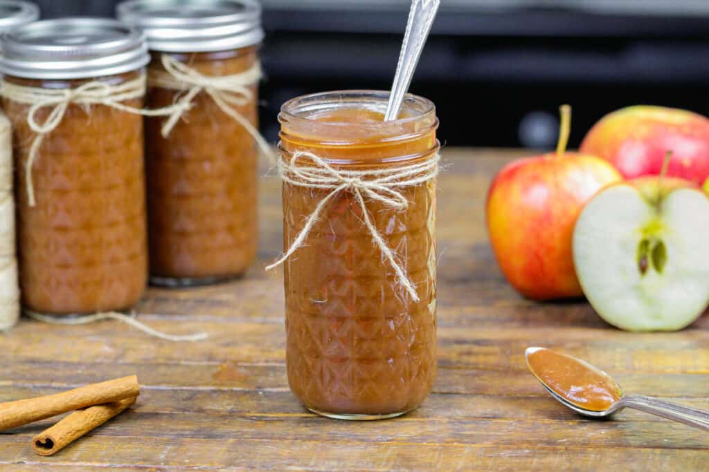 image of homemade apple butter