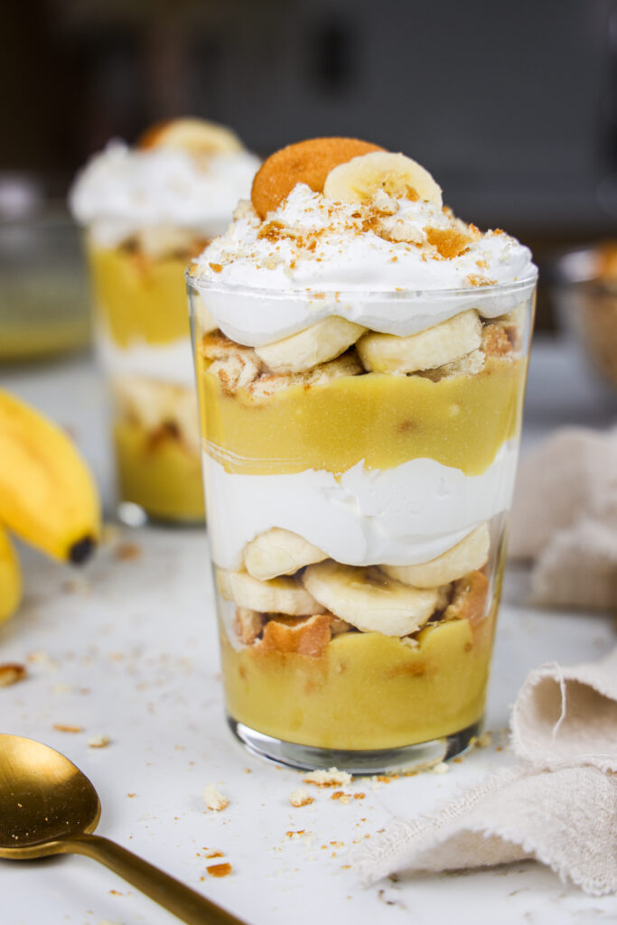 image of dairy free banana pudding