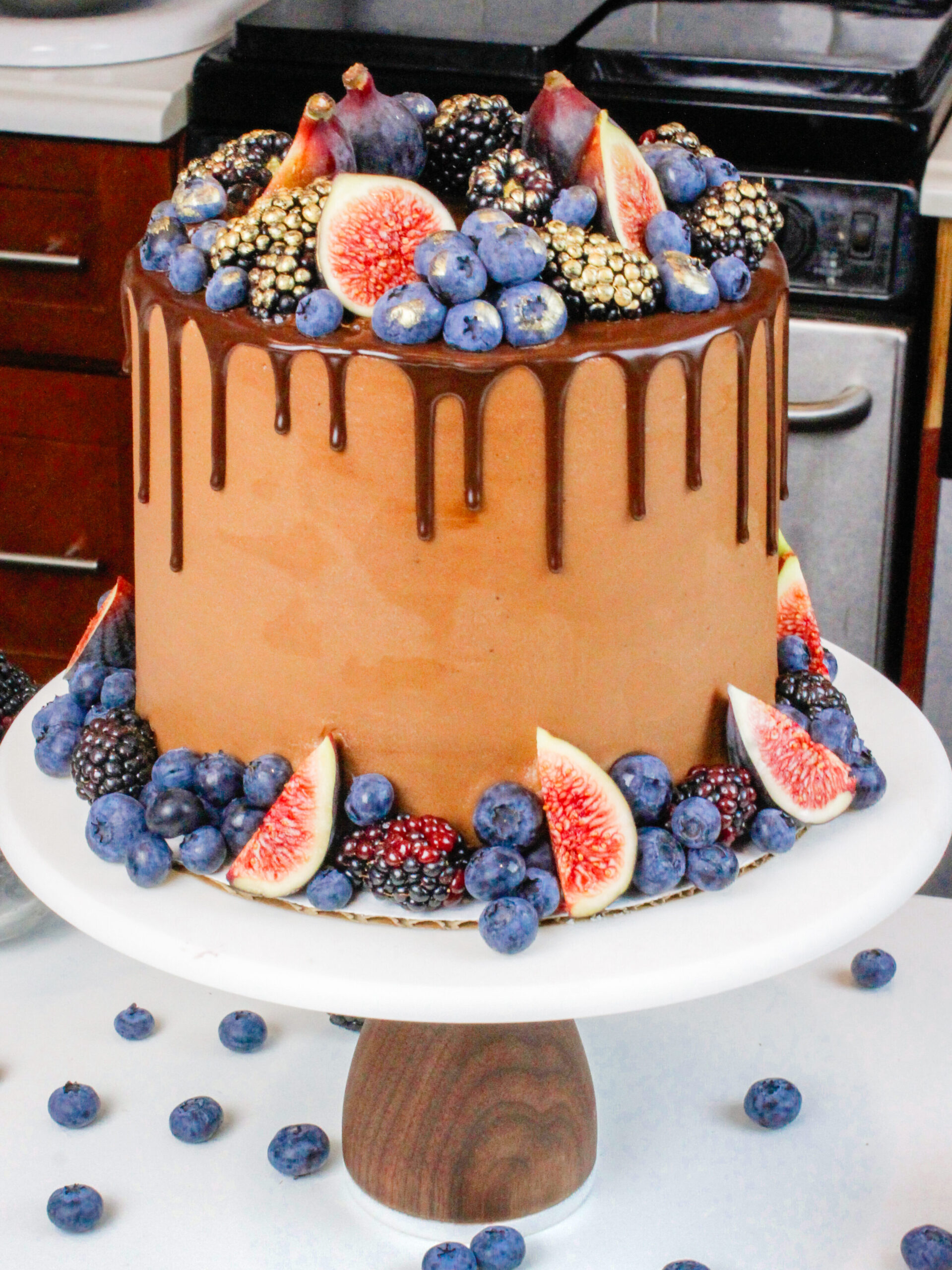 image of small 6 inch chocolate cake recipe