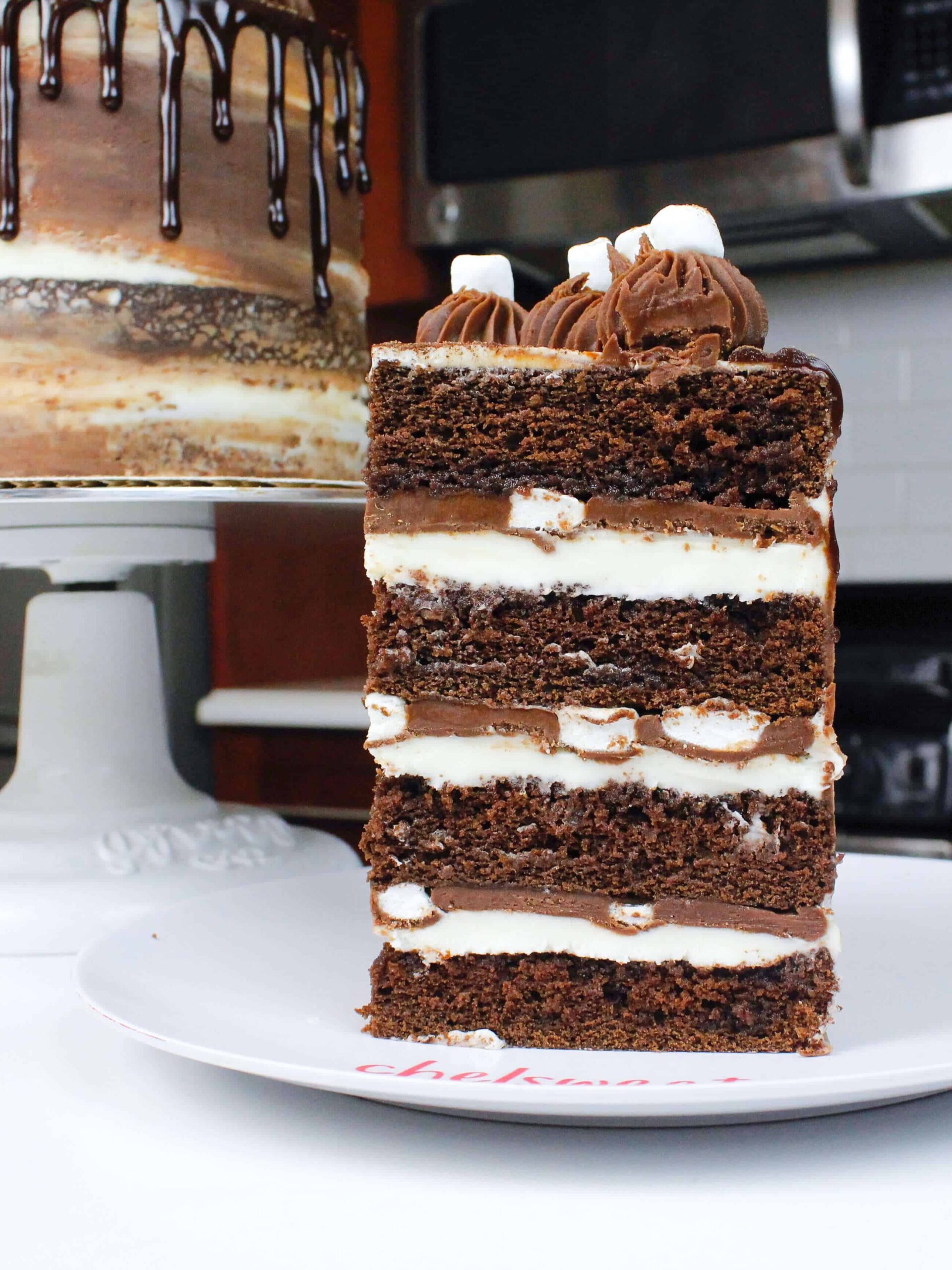 slice of hot cocoa cake close up-2