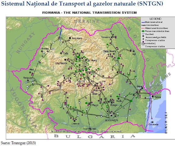 harta infrastructura gaze