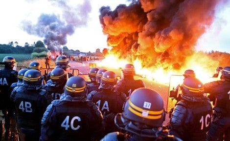 proteste franta