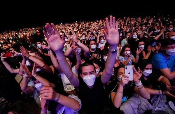 concert aer liber coronavirus restrictii masca