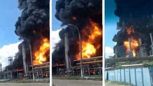 incendiu rafinaria petromidia