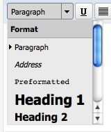 text-format-dropdown