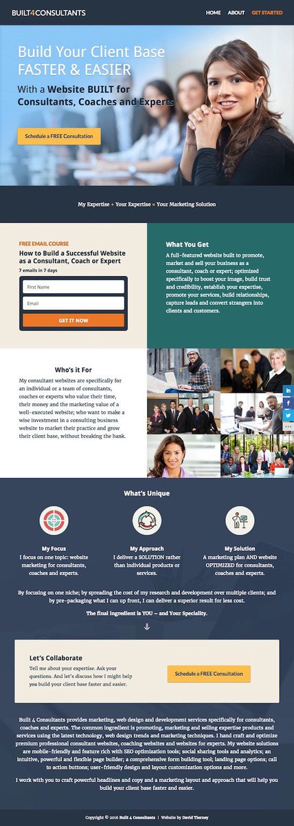 Consultant Web Design & Marketing