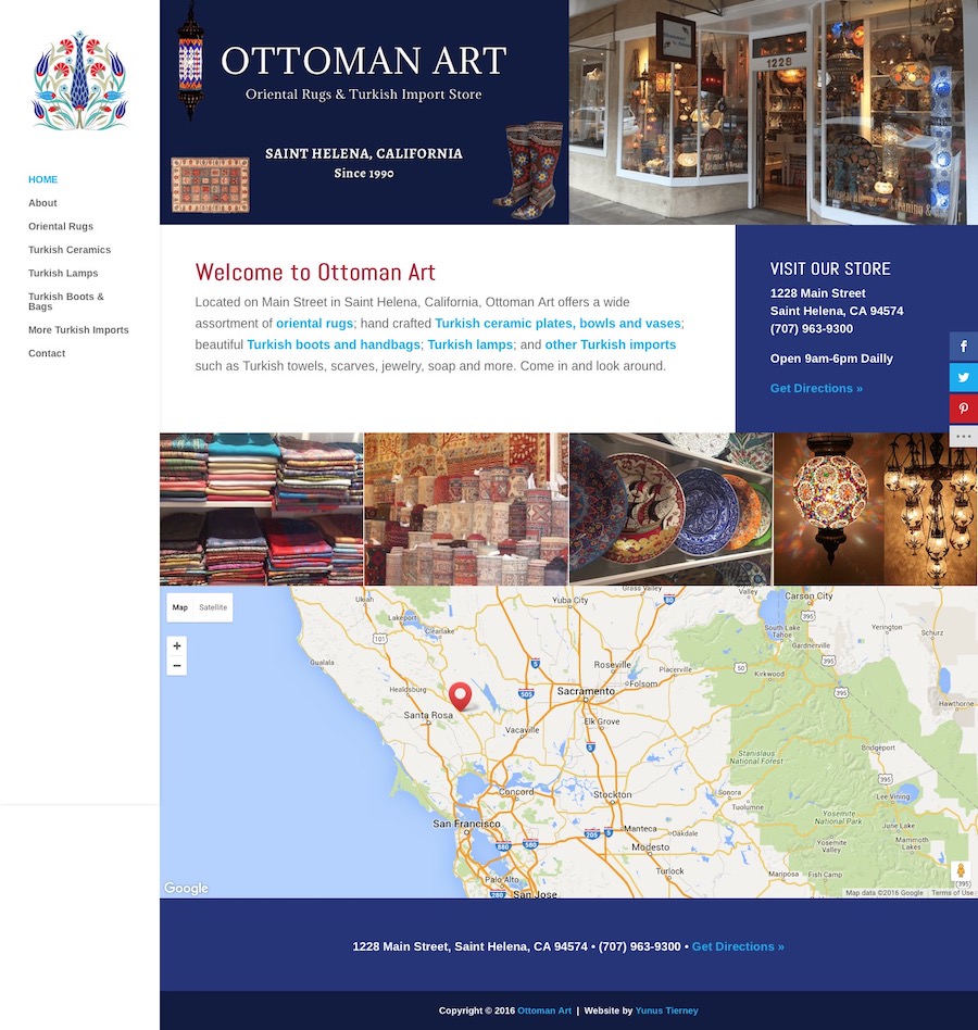 Saint Helena Website Design