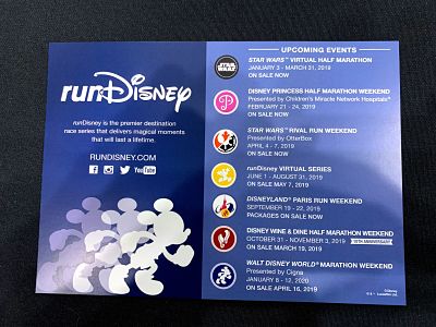 First RunDisney Race