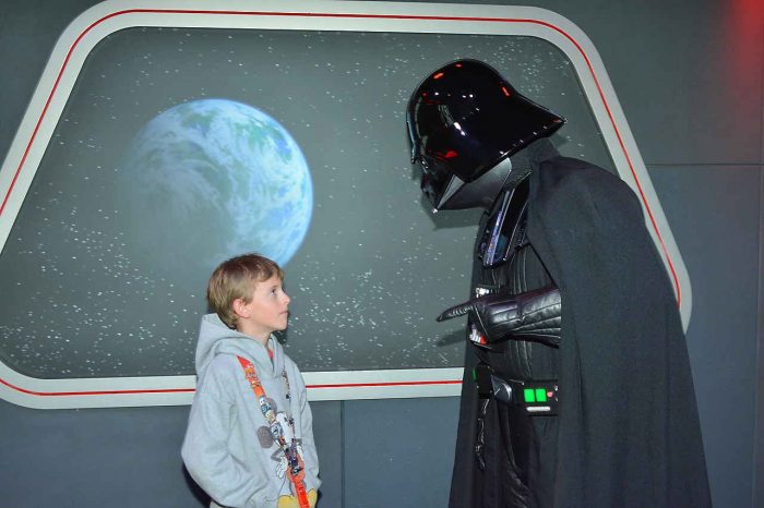 Photo with Darth Vader
