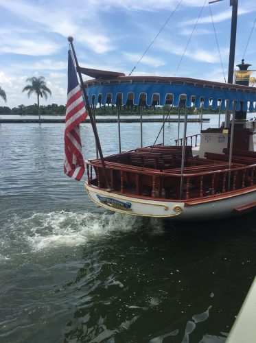 Boat to Magic Kingdom