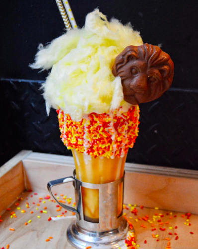 Lion King Inspired milk shake