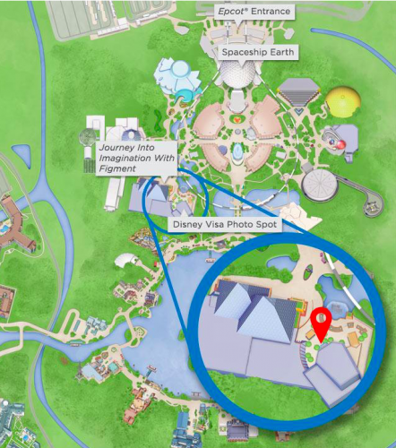 Epcot Visa character spot