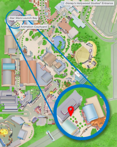 Hollywood Studios Visa character spot