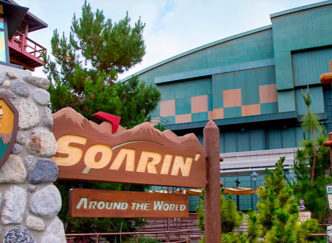 Soarin' Over the World in DCA