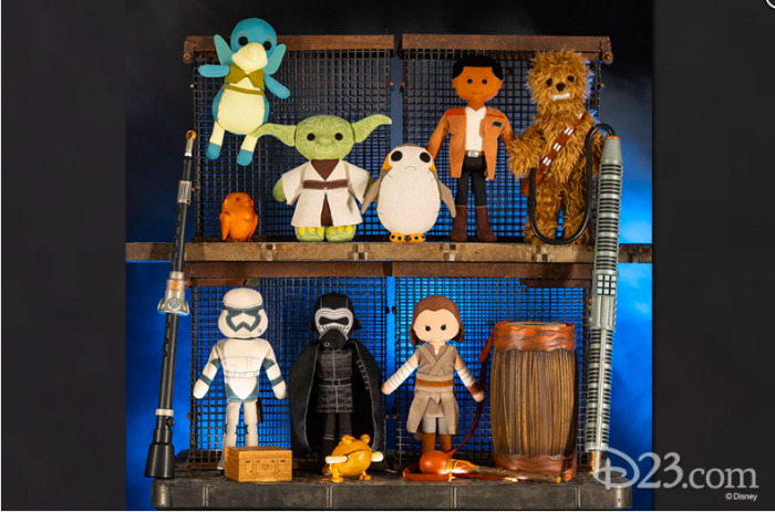 Star war land plush dolls