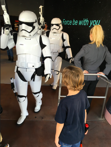 Storm Troopers in DIsneyland