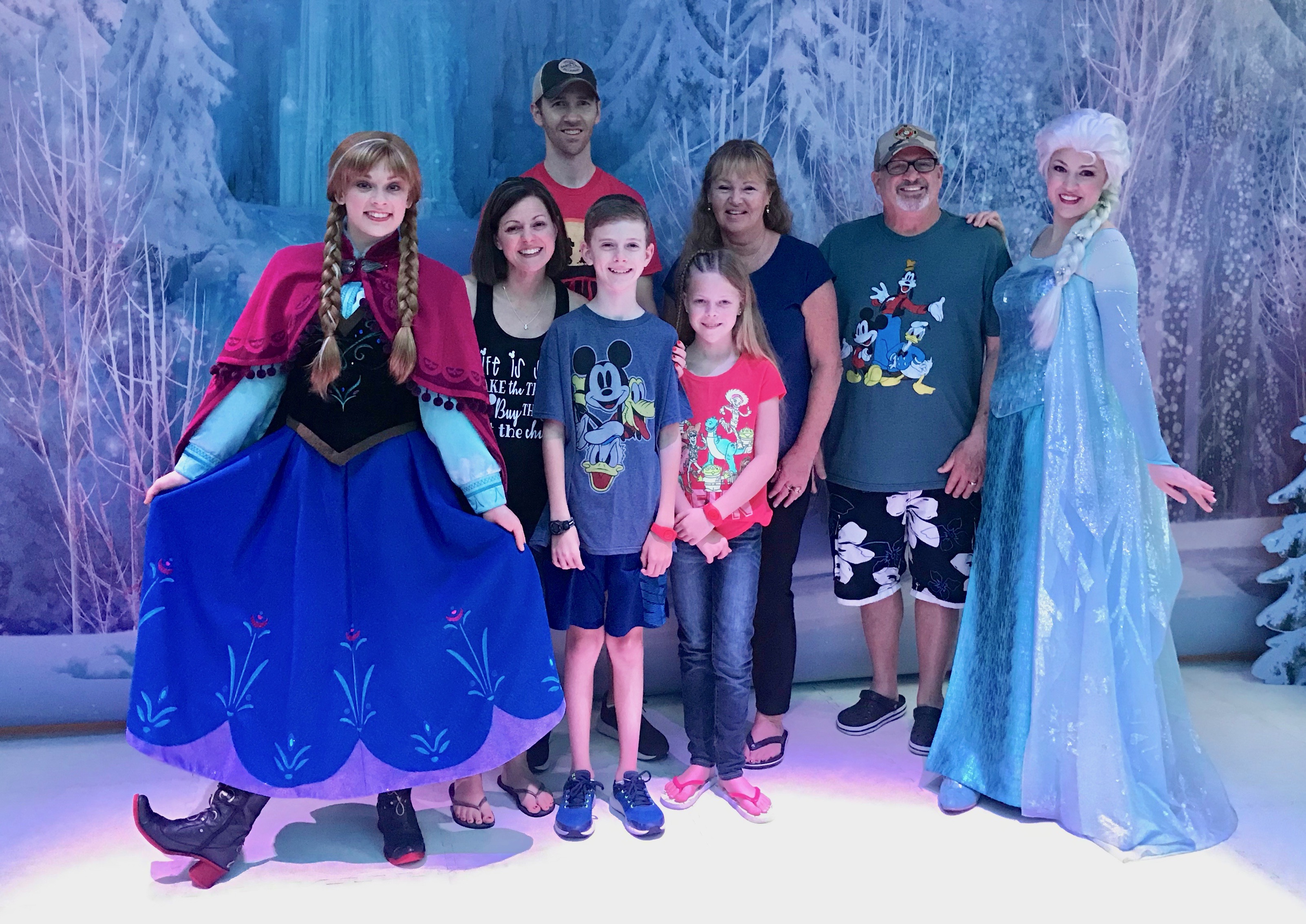 Frozen Character Gathering