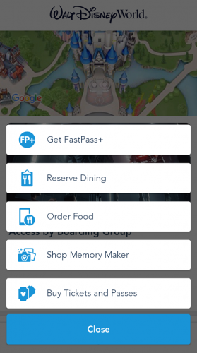 How to Use Mobile Ordering on the My Disney Experience App
