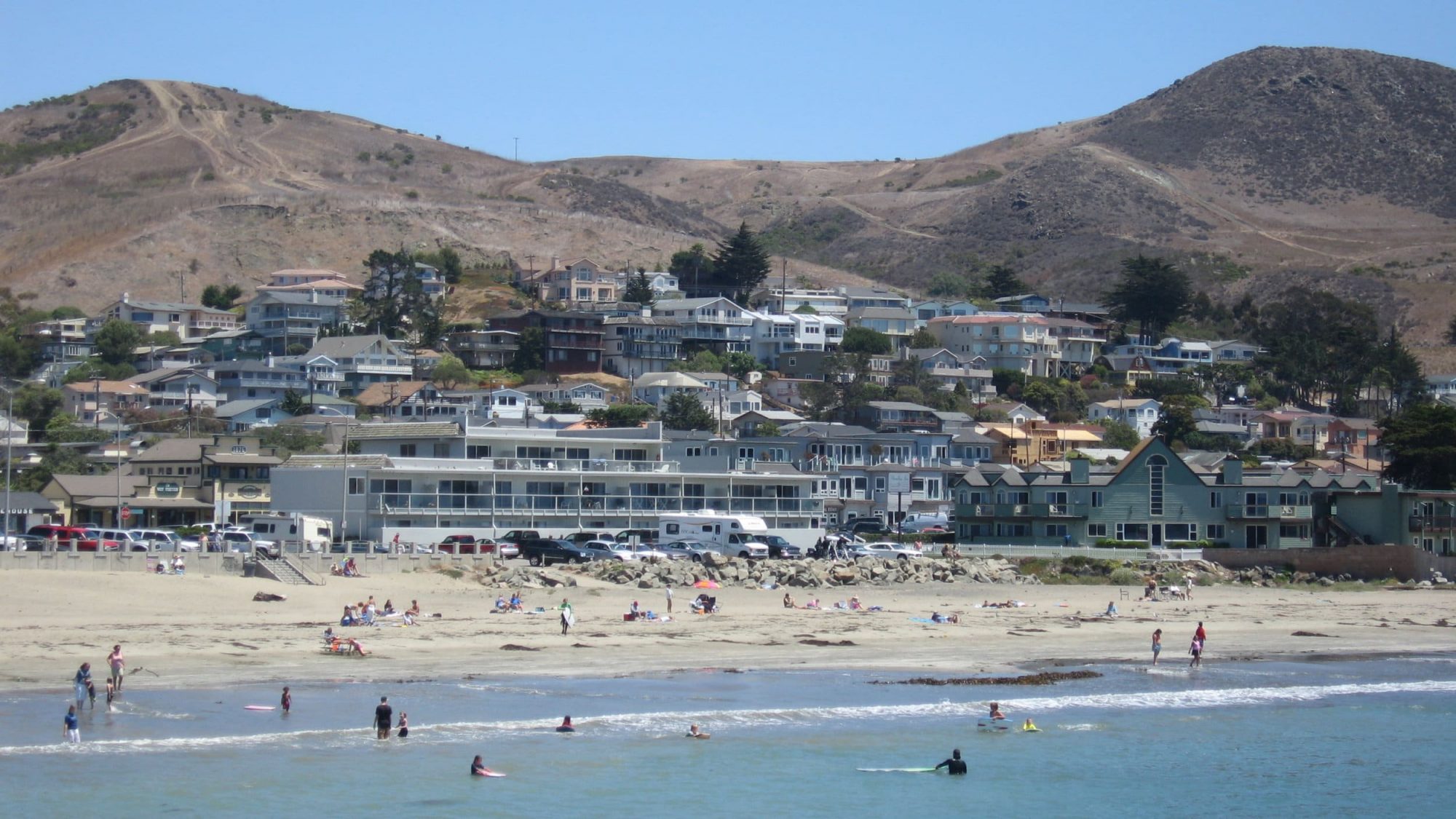 Cayucos beach