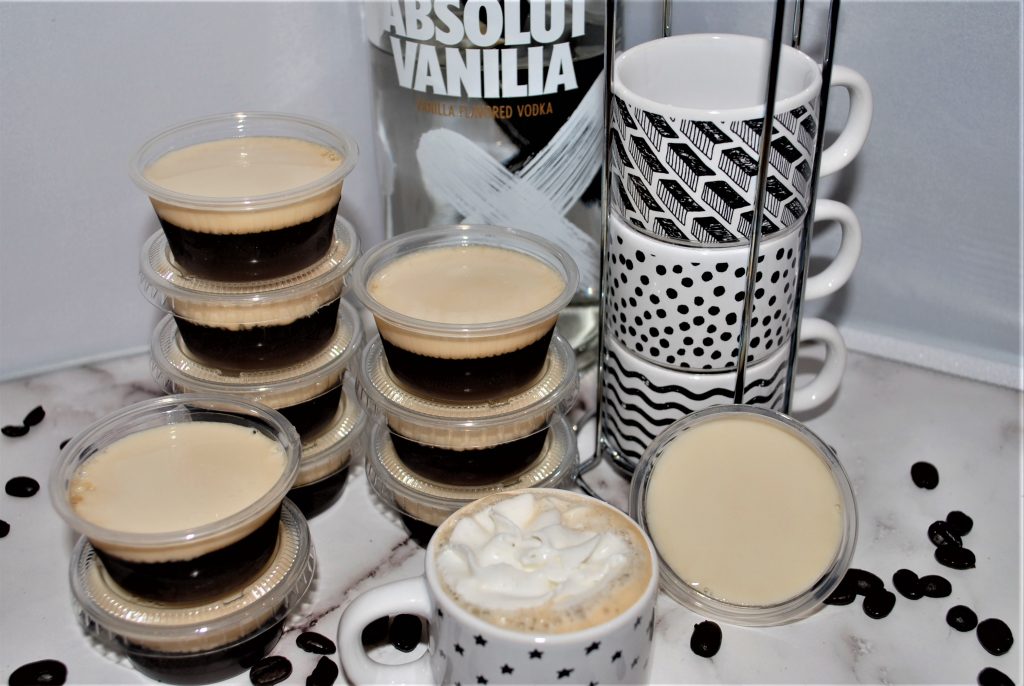 Jello Shots, Anyone? Try the slightly sweet, rich, and creamy flavor of Espresso and Cream