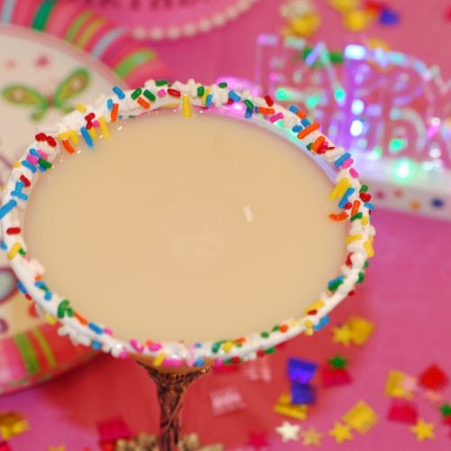 Birthday Cake Martini