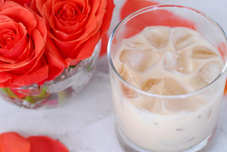 Almond Latte made with Baileys, Godiva Chocolate and DiSaronno