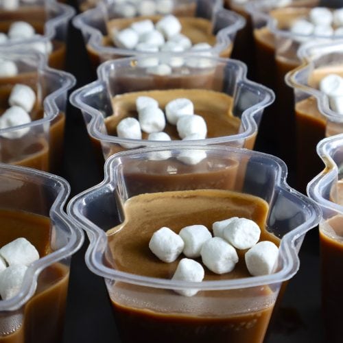Hot Chocolate Jello Shots
