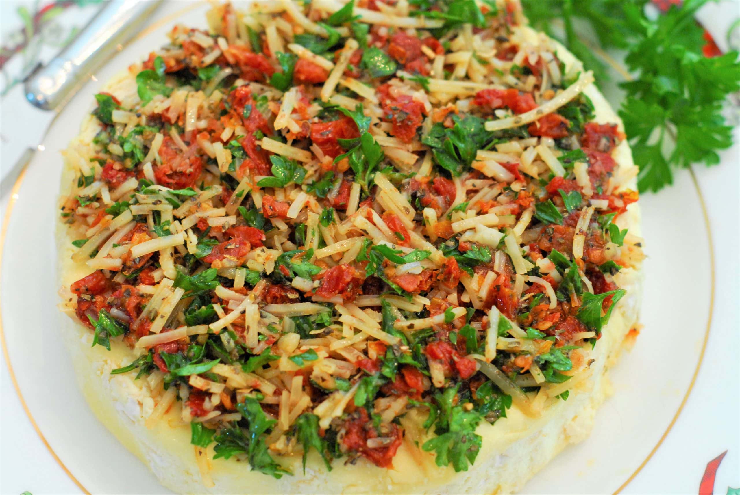 Ultimate Brie with Sundried Tomatoes Recipe - Savor this delicacy bite by bite