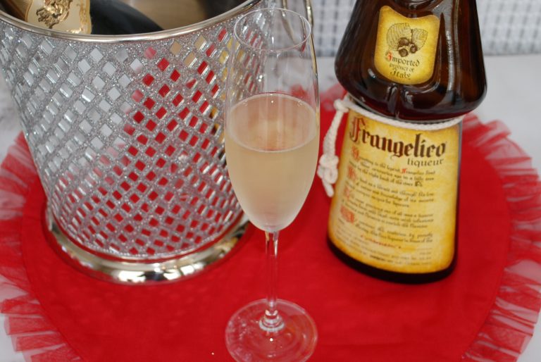 Bring on the bubbly! Sweet, sophisticated, sassy! Frangelico Champagne