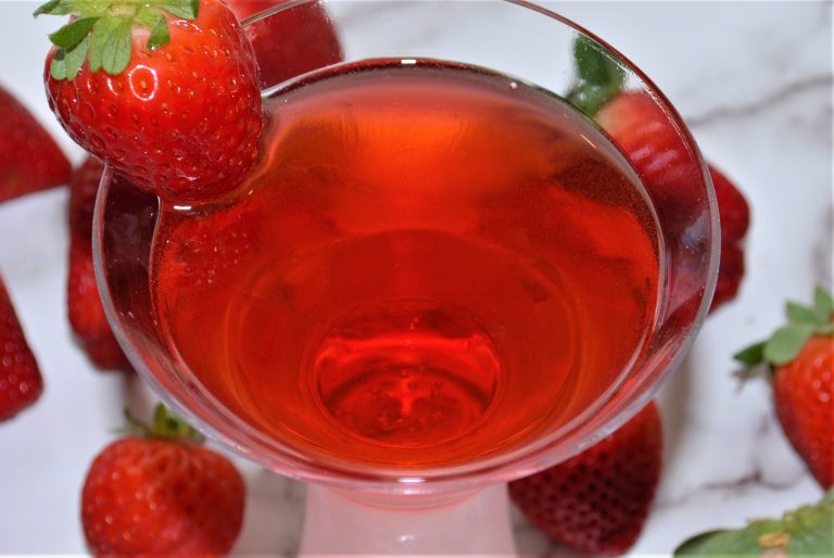 Simple and strawberry! See why you'll love this easy Strawberry Martini